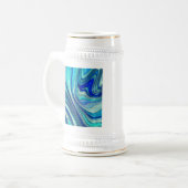 アクアマエレガントリンパウアレインボーシインスパイアェル ビールジョッキ (正面左)