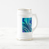 アクアマエレガントリンパウアレインボーシインスパイアェル ビールジョッキ (正面右)