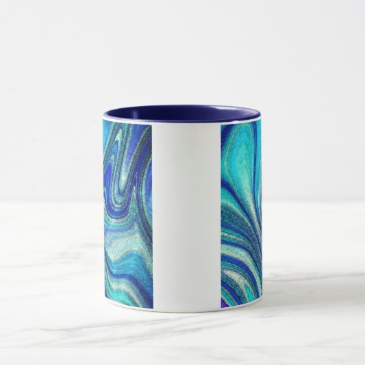 アクアマエレガントリンパウアレインボーシインスパイアェル マグカップ (中央)