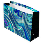 アクアマエレガントリンパウアレインボーシインスパイアェル ラージペーパーバッグ (裏面アングル)
