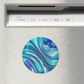 アクアマエレガントリンパウアレインボーシェル刺激を受けた マグネット (インサイチュ (食洗機))