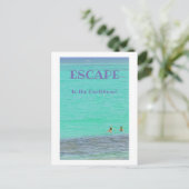 アクアマカリブのリン/シュノーケラー2名/カリへの脱出 ポストカード (スタンド正面)