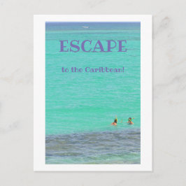 アクアマカリブのリン/シュノーケラー2名/カリへの脱出 ポストカード