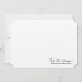 アクアマスカレードボールマスク衣装ハロウィーン部品 招待状 (裏面)