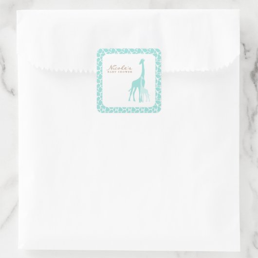 アクアママ&ベビージラフェス スクエアシール (バッグ)