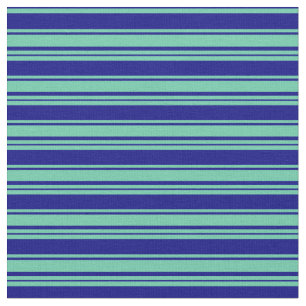 アクアマリンとブルーライン ファブリック