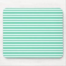 アクアマリンとホワイトのストライプ模様