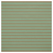 アクアマリンと茶色のパターン ファブリック (見本)