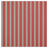 アクアマリンと赤線 ファブリック (見本)