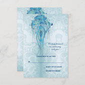 アクアマリンのくらげの応答カード 出欠カード (正面/裏面)