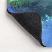 アクアマリンのエメラルド海シースケープ マウスパッド (コーナー)