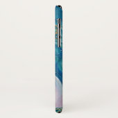 アクアマリンのマーメイドアートバイルネ・ラヴォワ Case-Mate iPhoneケース (裏面/左)