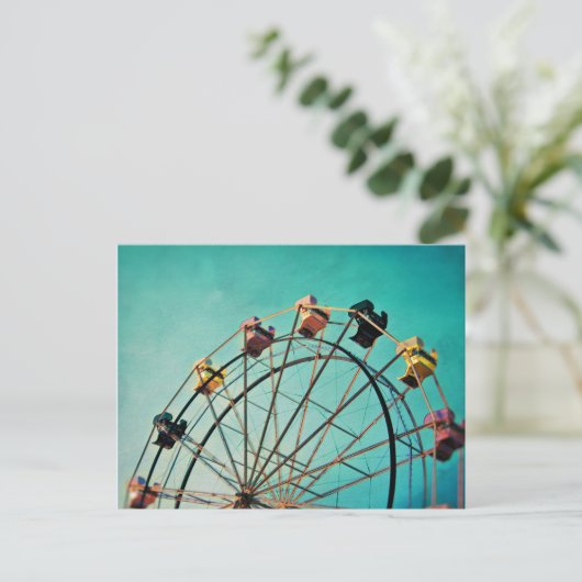 アクアマリンの夢-カーニバルの写真の郵便はがき ポストカード (スタンド正面)