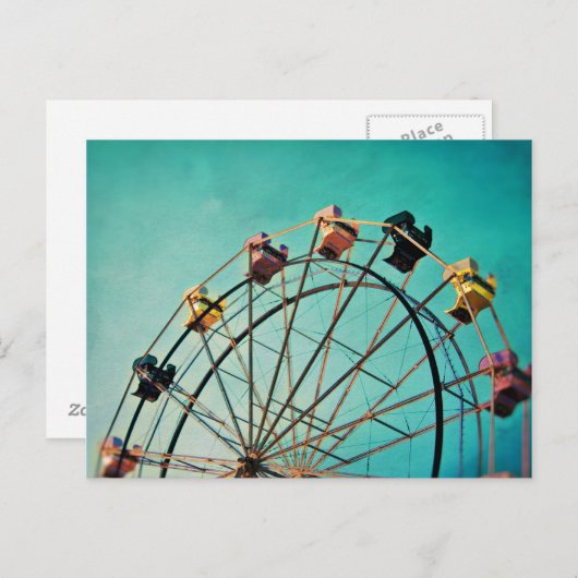 アクアマリンの夢-カーニバルの写真の郵便はがき ポストカード (正面/裏面)