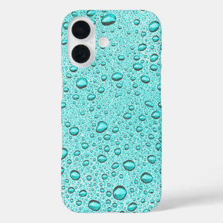 アクアマリンの水滴 iPhone 16ケース