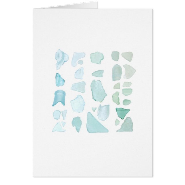 アクアマリンの海ガラス (正面)