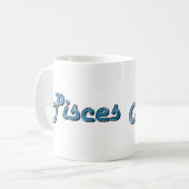 アクアマリンの魚座 コーヒーマグカップ (正面左)
