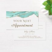 アクアマリンアゲートアポイントメントカード (デスク)