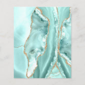 アクアマリンアゲートフライヤー チラシ (裏面)