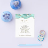 アクアマリンアゲートフライヤー チラシ (シングル)