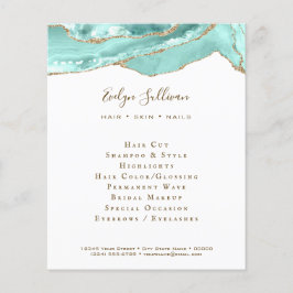 アクアマリンアゲートフライヤー チラシ