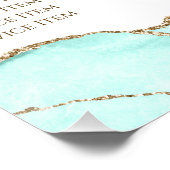 アクアマリンアゲート価格表 ポスター (コーナー)