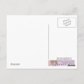 アクアマリンエブシタル妖精の国フェアリーファンタジーアート ポストカード (裏面)