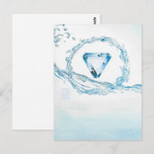 アクアマリンコア ポストカード (正面/裏面)