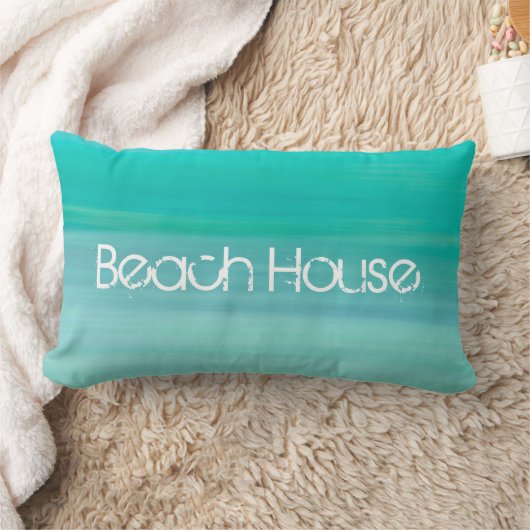 アクアマリンシーウォータービーチハウス ランバークッション (ブランケット)
