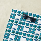 アクアマリンジェムストーンアート ビーチタオル (インサイチュ)