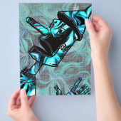 アクアマリンティンマンフライヤー チラシ (手)