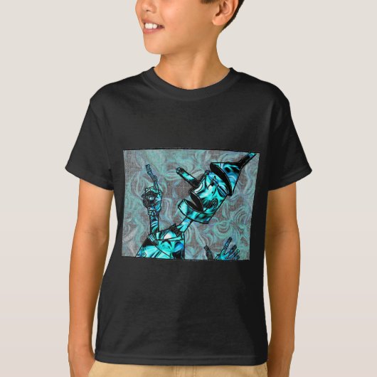 アクアマリンティンマン Tシャツ (正面)