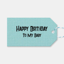 アクアマリンテクスチャハッピーバースデー