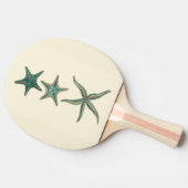 アクアマリントリプルヒトデ 卓球ラケット (横)