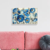 アクアマリンフローラ キャンバスプリント (インサイチュ (リビング))