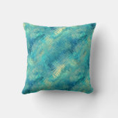 アクアマリンブルークリスタルジェルテクスチャ クッション (裏面)