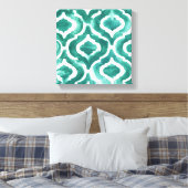 アクアマリンモチーフIV キャンバスプリント (インサイチュ (寝室))