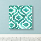 アクアマリンモチーフIV キャンバスプリント (インサイチュ (ウッドフロア))