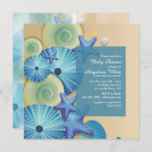 アクアマリンライフ招待状 招待状 (正面/裏面)