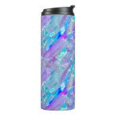 アクアマリン及びアメジスト結晶 タンブラー (回転左)