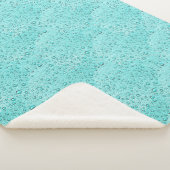 アクアマリン水滴 シェルパブランケット (3/4)