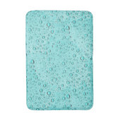 アクアマリン水滴 バスマット (正面縦)