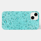 アクアマリン水滴 Case-Mate iPhoneケース (裏面 (横))