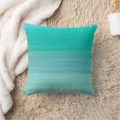 アクアマリン海海波 クッション (ブランケット)