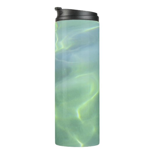 アクアマリン熱帯写真水 タンブラー (回転右)