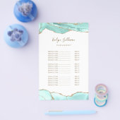 アクアマリン瑪瑙プライスリストフライヤー チラシ (シングル)