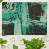 アクアマリン窓I キッチンタオル (折り畳み)