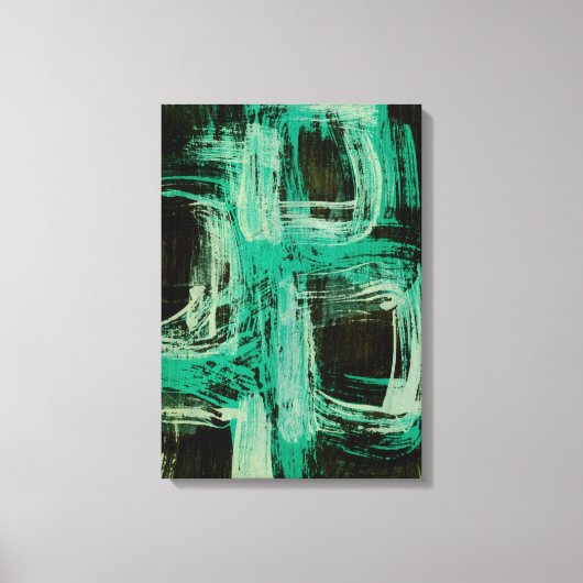 アクアマリン窓I キャンバスプリント (正面)