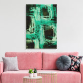 アクアマリン窓I キャンバスプリント (インサイチュ (リビング))