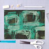 アクアマリン窓I 薄葉紙 (クラフト)